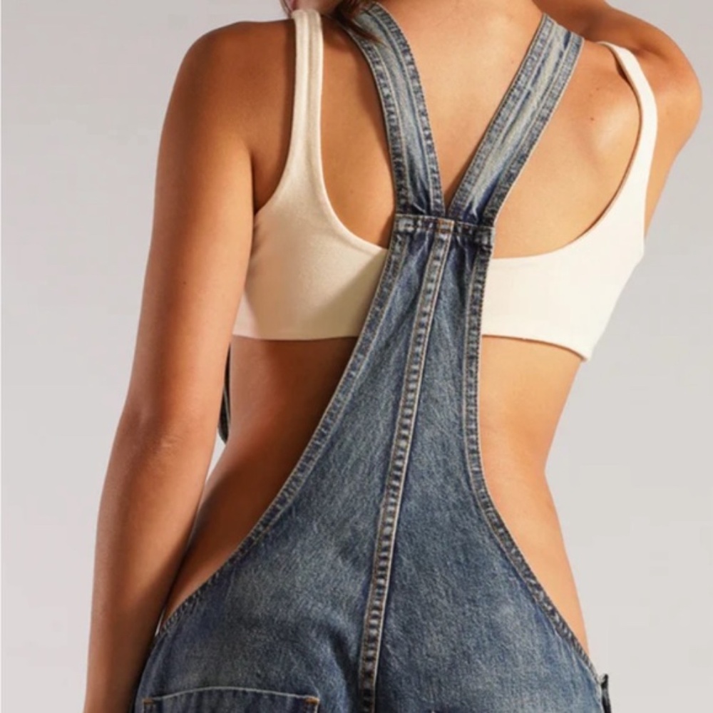 NWT Revice The Plunge Overalls in deep sea - Picture 6 of 9